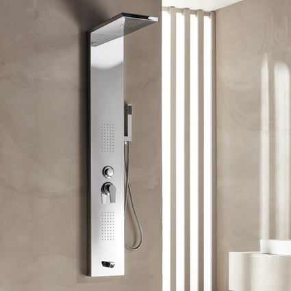 Στήλη Ντους-Υδρομασάζ Roma Chrome (53100-1)